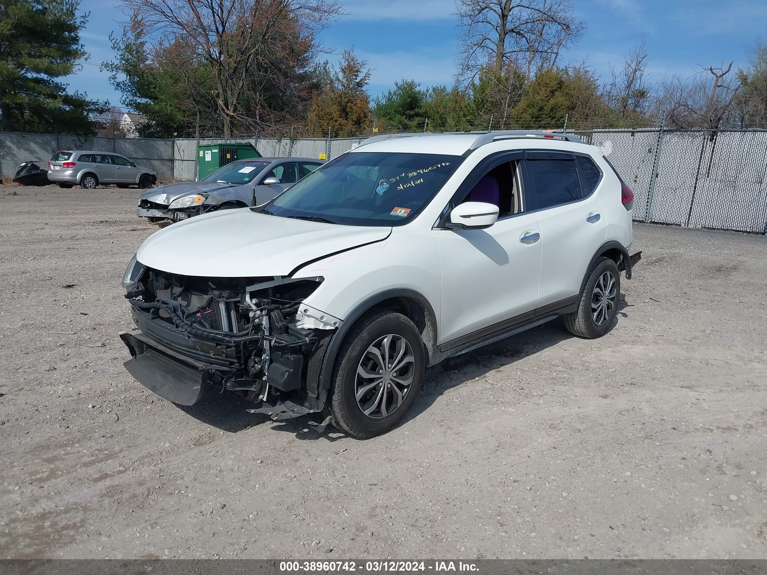 Photo 1 VIN: 5N1AT2MV6HC823597 - NISSAN ROGUE 