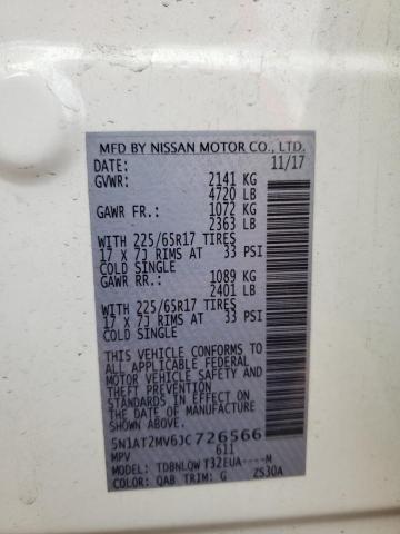 Photo 11 VIN: 5N1AT2MV6JC726566 - NISSAN ROGUE 