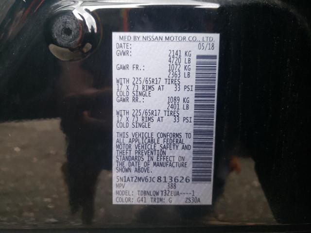 Photo 9 VIN: 5N1AT2MV6JC813626 - NISSAN ROGUE S 