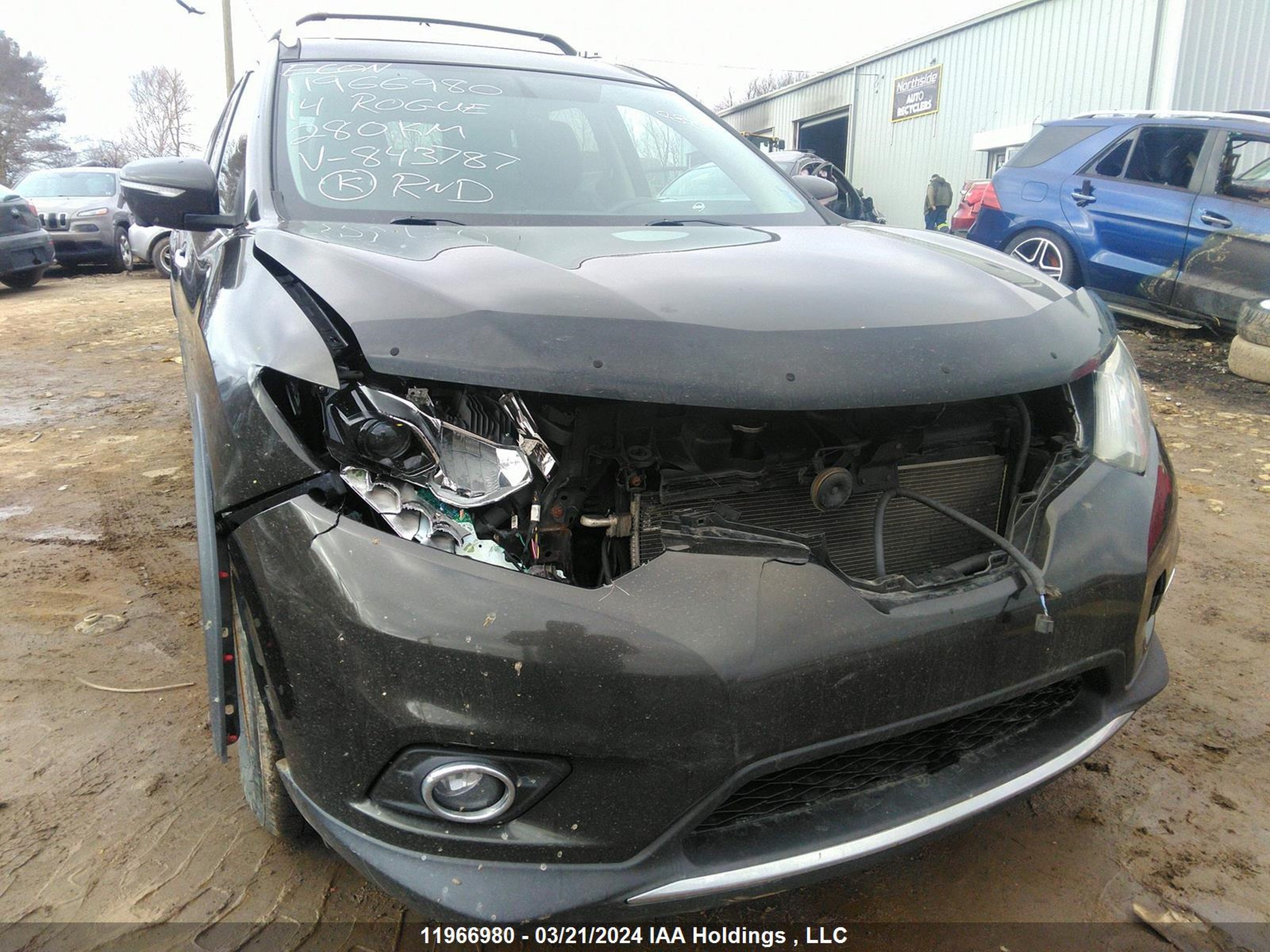 Photo 5 VIN: 5N1AT2MV7EC843787 - NISSAN ROGUE 