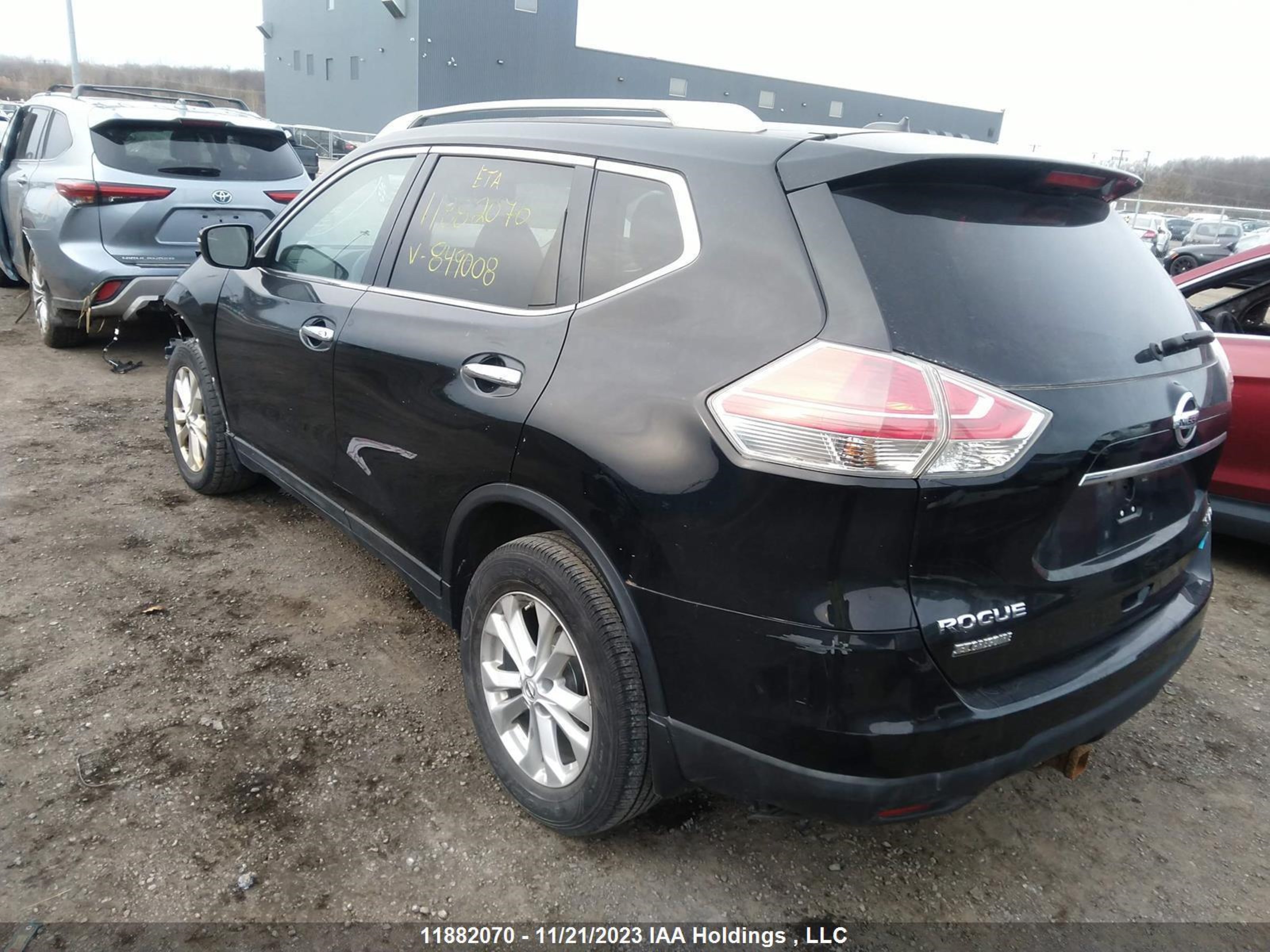 Photo 2 VIN: 5N1AT2MV7FC849008 - NISSAN ROGUE 