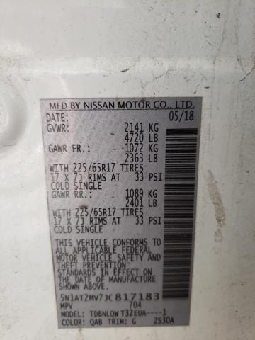 Photo 9 VIN: 5N1AT2MV7JC817183 - NISSAN ROGUE S 