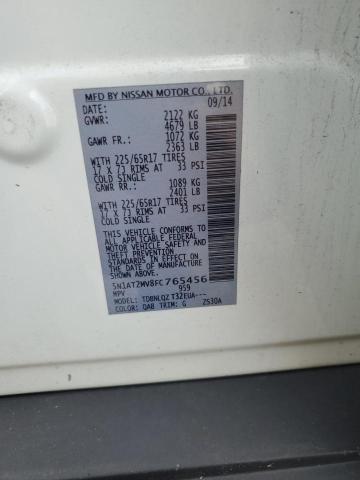 Photo 12 VIN: 5N1AT2MV8FC765456 - NISSAN ROGUE 