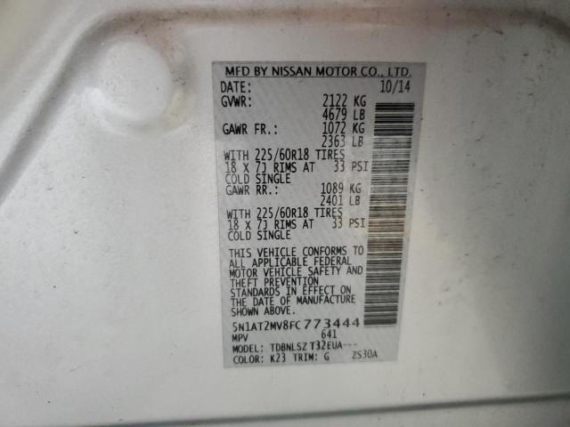 Photo 12 VIN: 5N1AT2MV8FC773444 - NISSAN ROGUE 