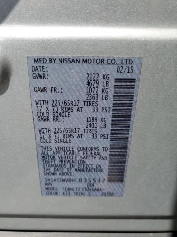 Photo 12 VIN: 5N1AT2MV8FC835537 - NISSAN ROGUE 