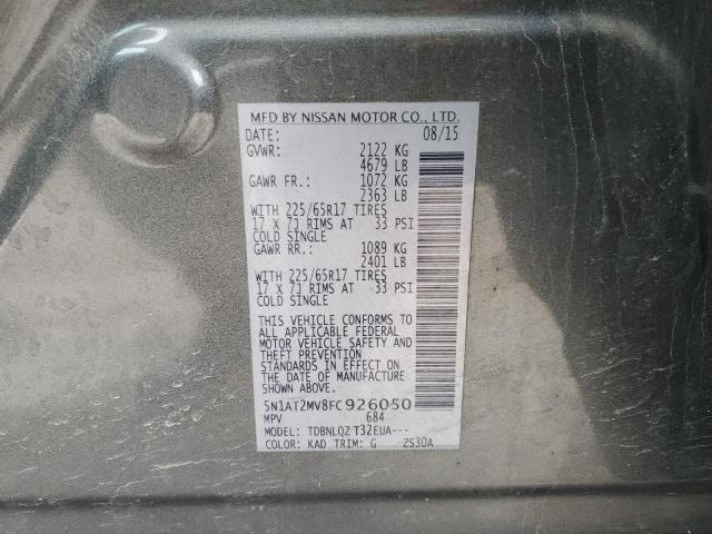 Photo 13 VIN: 5N1AT2MV8FC926050 - NISSAN ROGUE S 