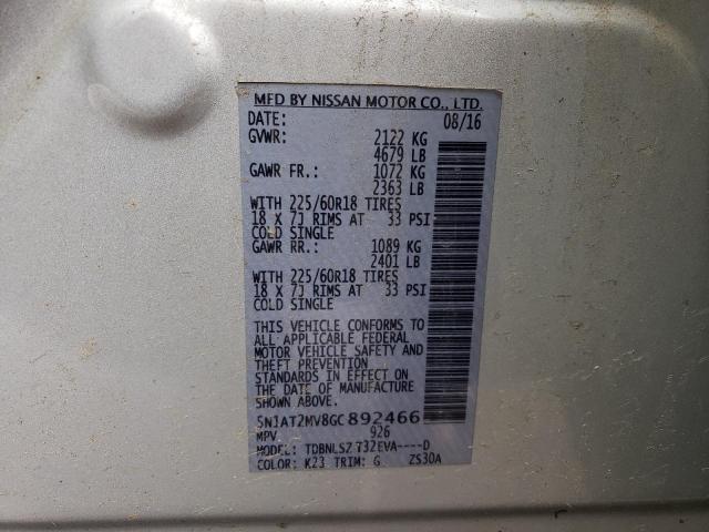 Photo 12 VIN: 5N1AT2MV8GC892466 - NISSAN ROGUE 