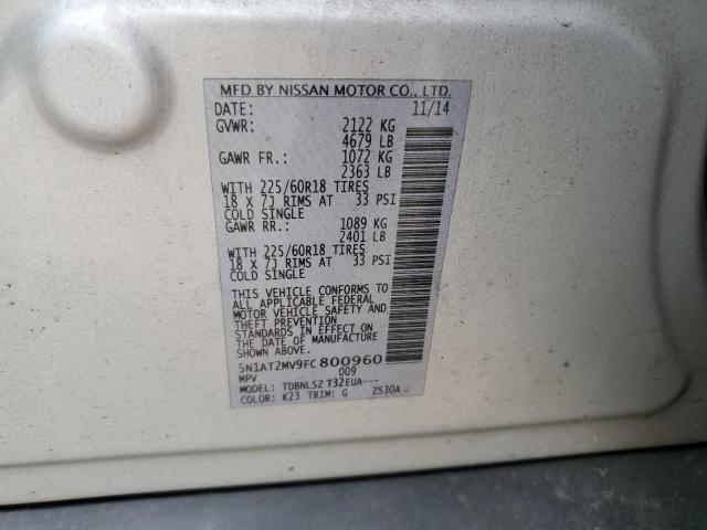 Photo 11 VIN: 5N1AT2MV9FC800960 - NISSAN ROGUE 