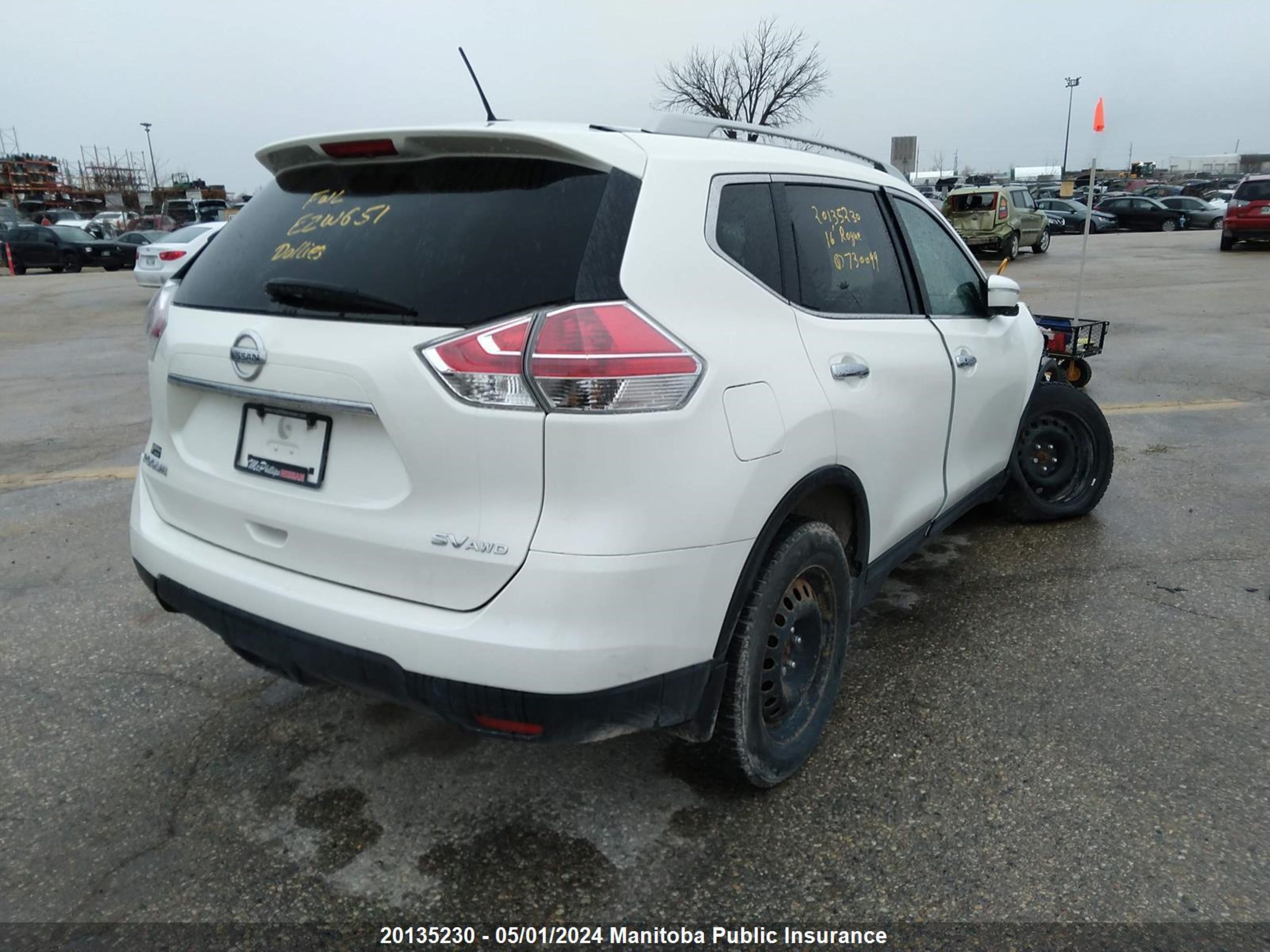 Photo 3 VIN: 5N1AT2MV9GC730099 - NISSAN ROGUE 