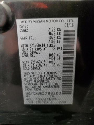 Photo 13 VIN: 5N1AT2MV9GC788200 - NISSAN ROGUE 