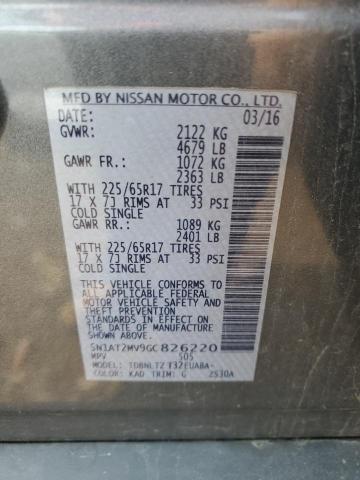 Photo 13 VIN: 5N1AT2MV9GC826220 - NISSAN ROGUE 