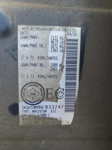 Photo 13 VIN: 5N1AT2MV9GC833247 - NISSAN ROGUE S 