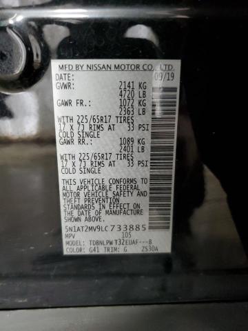 Photo 12 VIN: 5N1AT2MV9LC733885 - NISSAN ROGUE S 