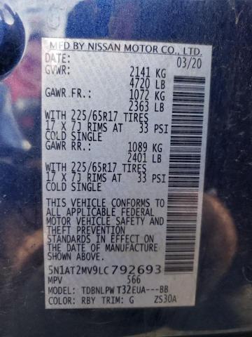 Photo 13 VIN: 5N1AT2MV9LC792693 - NISSAN ROGUE 