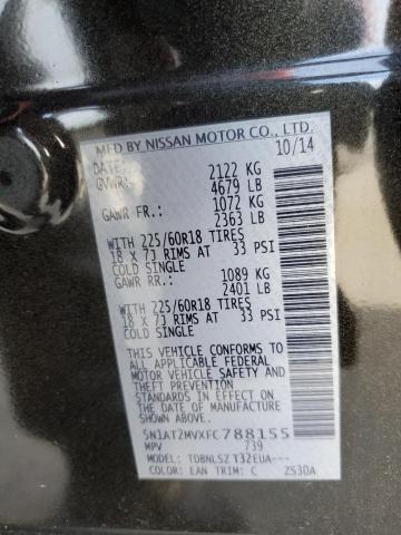 Photo 12 VIN: 5N1AT2MVXFC788155 - NISSAN ROGUE 