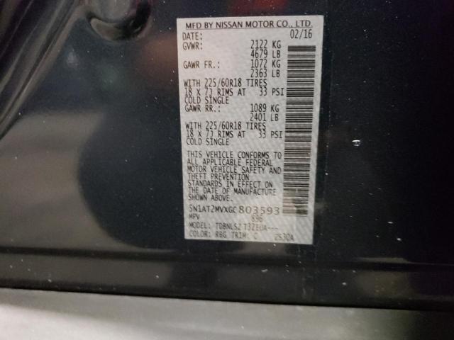 Photo 13 VIN: 5N1AT2MVXGC803593 - NISSAN ROGUE 