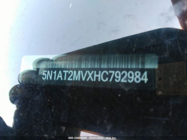 Photo 8 VIN: 5N1AT2MVXHC792984 - NISSAN ROGUE 