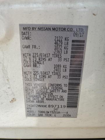 Photo 12 VIN: 5N1AT2MVXHC897119 - NISSAN ROGUE 