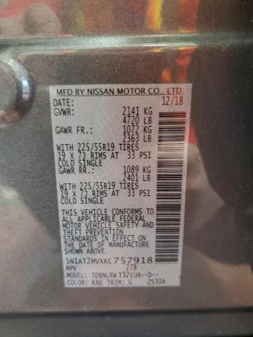 Photo 13 VIN: 5N1AT2MVXKC757918 - NISSAN ROGUE S 