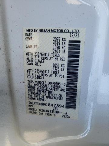 Photo 12 VIN: 5N1AT3AB8MC847894 - NISSAN ROGUE S 