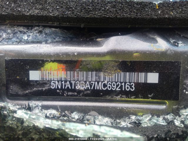 Photo 8 VIN: 5N1AT3BA7MC692163 - NISSAN ROGUE 