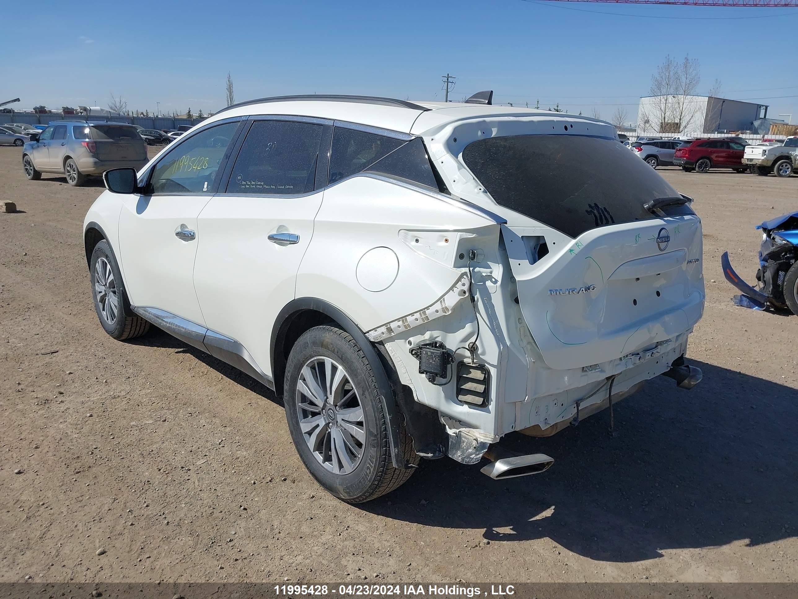 Photo 2 VIN: 5N1AZ2AS5PC128213 - NISSAN MURANO 