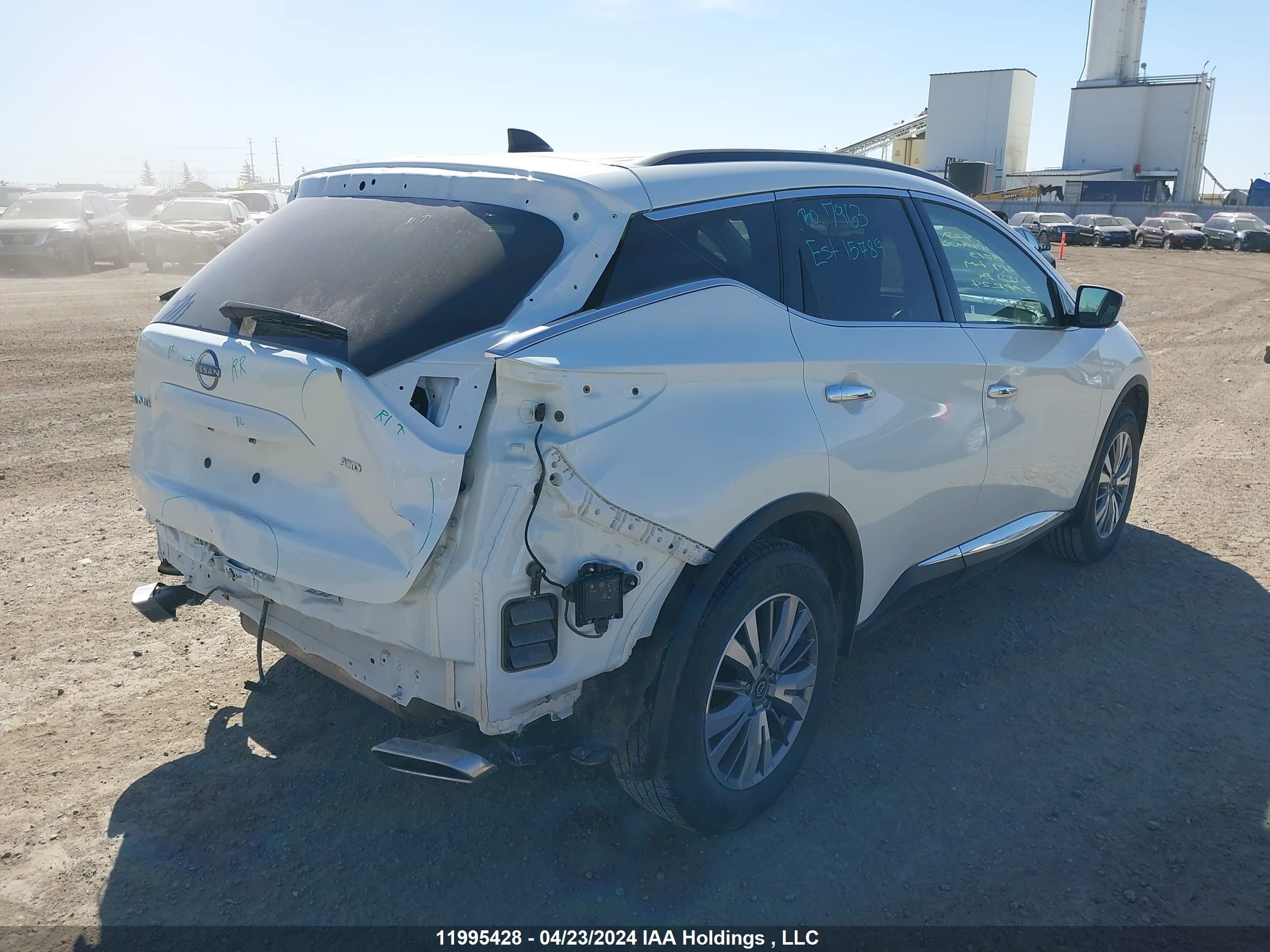 Photo 3 VIN: 5N1AZ2AS5PC128213 - NISSAN MURANO 