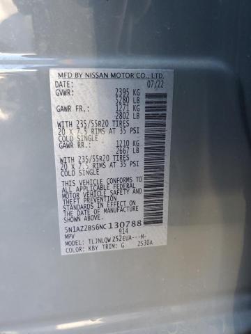 Photo 13 VIN: 5N1AZ2BS6NC130788 - NISSAN MURANO 