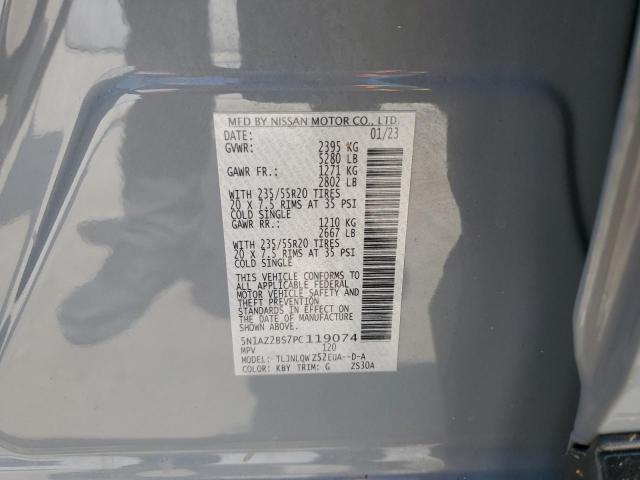 Photo 12 VIN: 5N1AZ2BS7PC119074 - NISSAN MURANO 