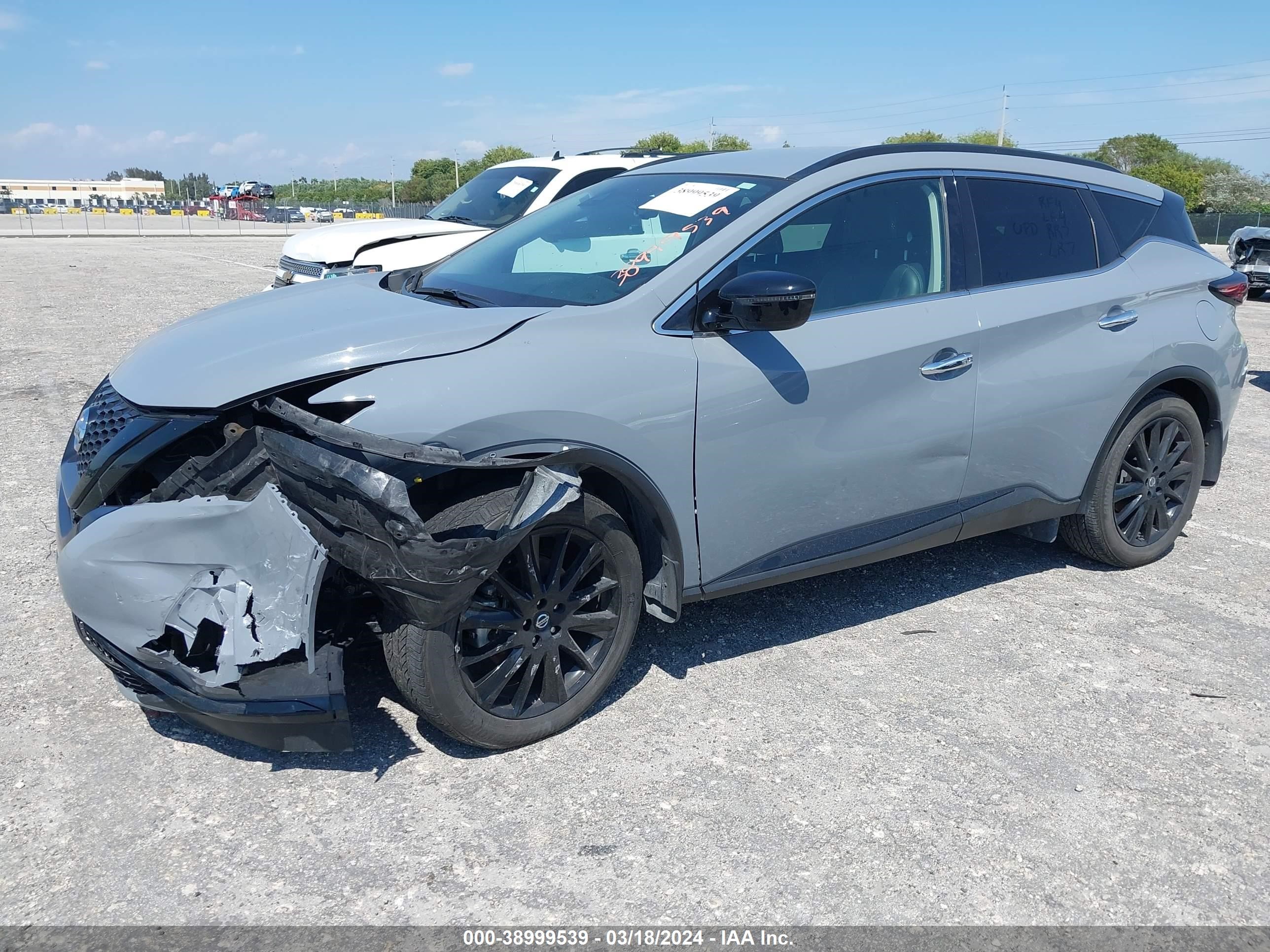 Photo 1 VIN: 5N1AZ2BSXNC123844 - NISSAN MURANO 