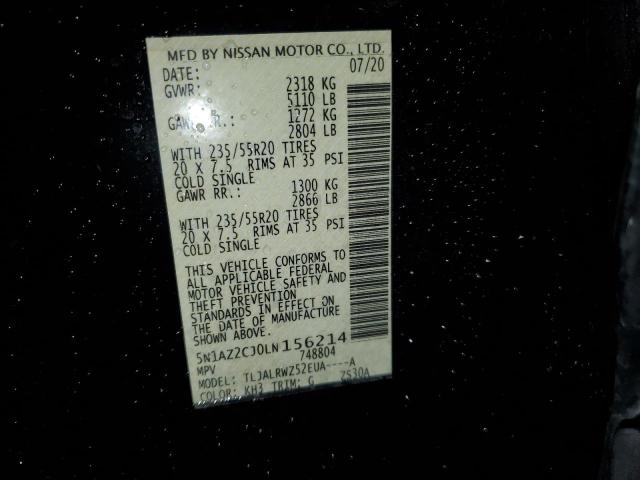 Photo 13 VIN: 5N1AZ2CJ0LN156214 - NISSAN MURANO 