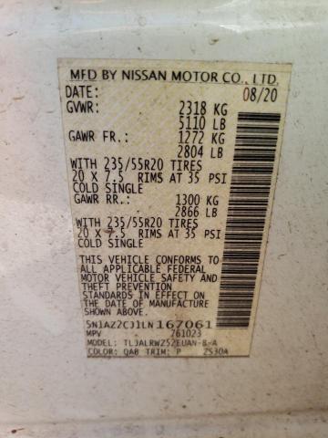 Photo 11 VIN: 5N1AZ2CJ1LN167061 - NISSAN MURANO 