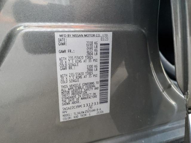 Photo 12 VIN: 5N1AZ2CJ9PC131233 - NISSAN MURANO 