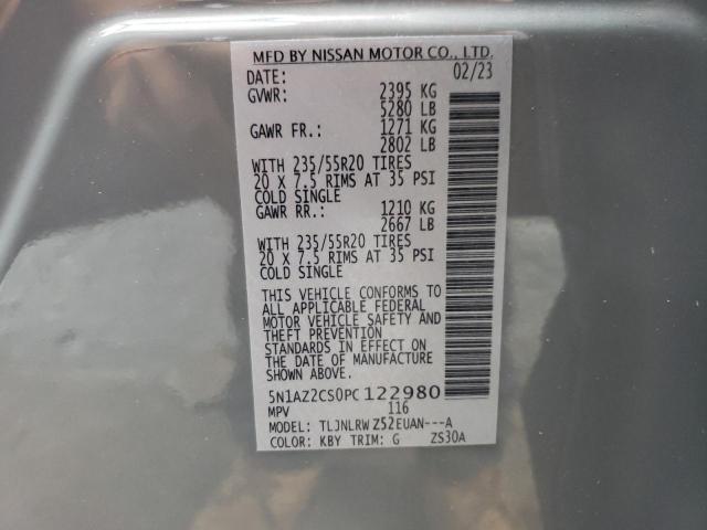 Photo 13 VIN: 5N1AZ2CS0PC122980 - NISSAN MURANO SL 