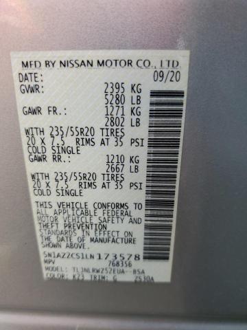 Photo 13 VIN: 5N1AZ2CS1LN173578 - NISSAN MURANO SL 