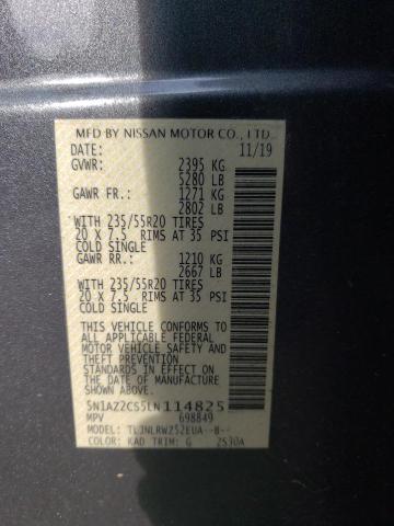 Photo 9 VIN: 5N1AZ2CS5LN114825 - NISSAN MURANO 