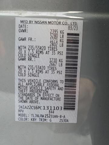 Photo 11 VIN: 5N1AZ2CS6PC131103 - NISSAN MURANO 