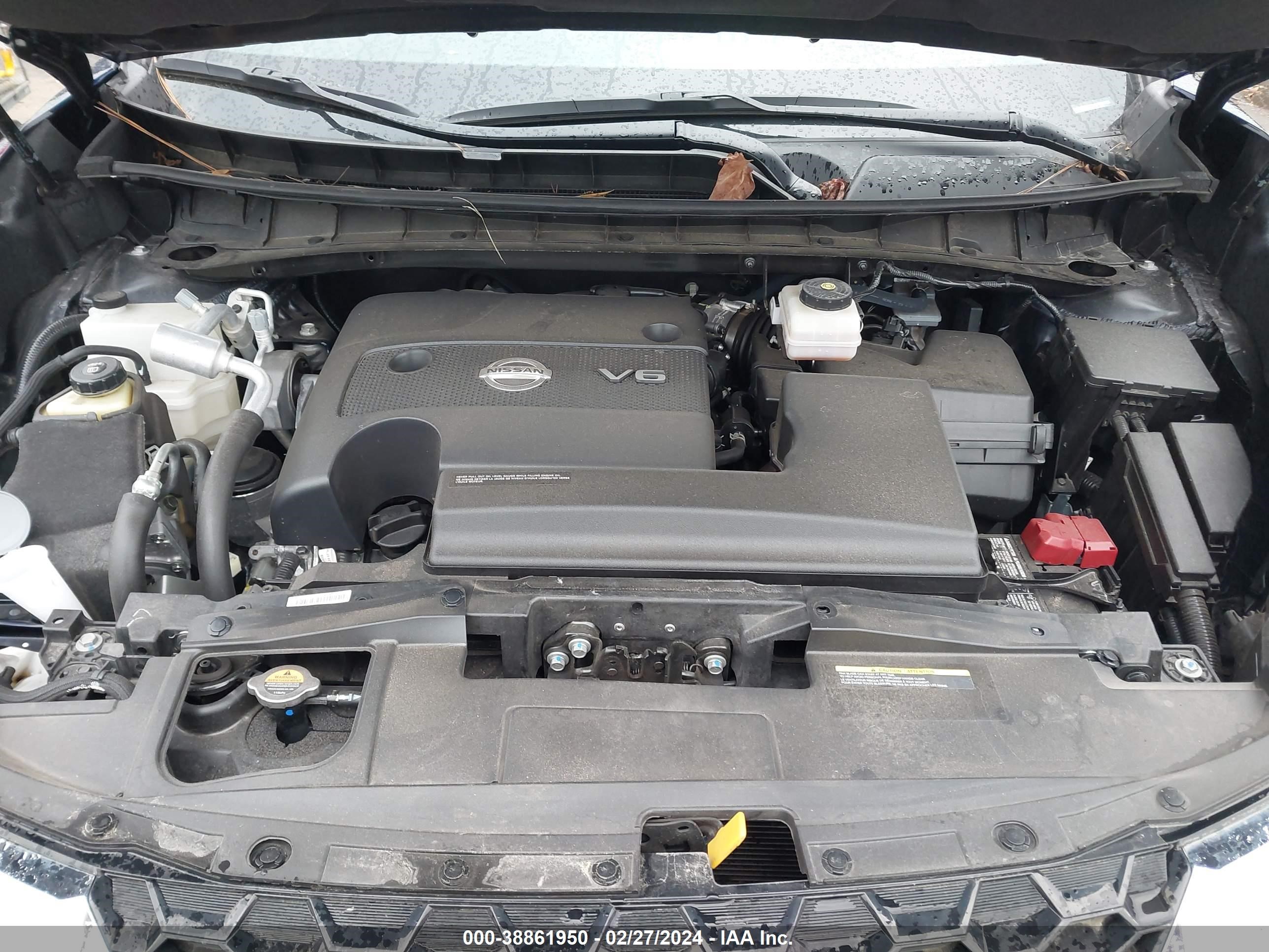 Photo 9 VIN: 5N1AZ2DJ6PC103100 - NISSAN MURANO 