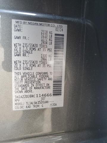 Photo 13 VIN: 5N1AZ2DJ8RC114666 - NISSAN MURANO PLA 