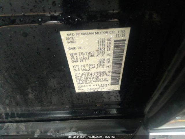 Photo 8 VIN: 5N1AZ2DJ9LN114641 - NISSAN MURANO 