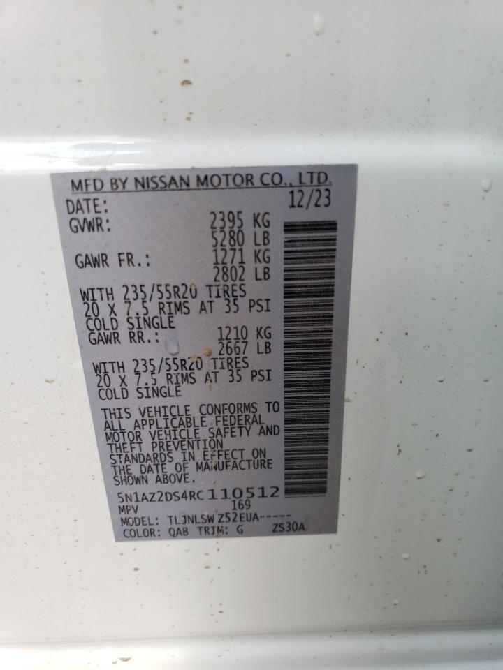 Photo 13 VIN: 5N1AZ2DS4RC110512 - NISSAN MURANO 