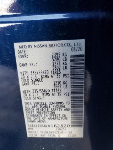 Photo 9 VIN: 5N1AZ2DS6LN162820 - NISSAN MURANO PLA 