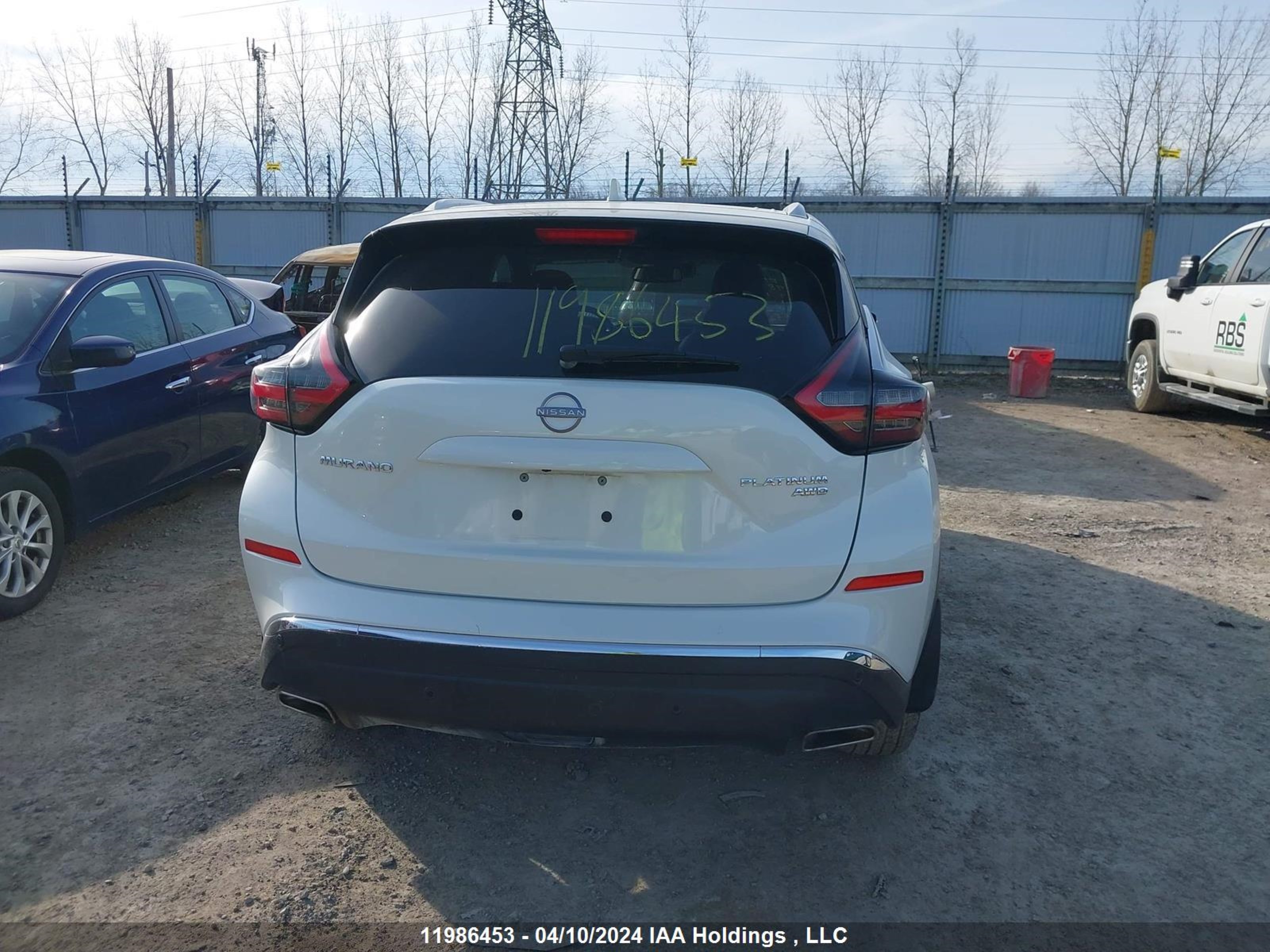 Photo 15 VIN: 5N1AZ2DS9PC124516 - NISSAN MURANO 