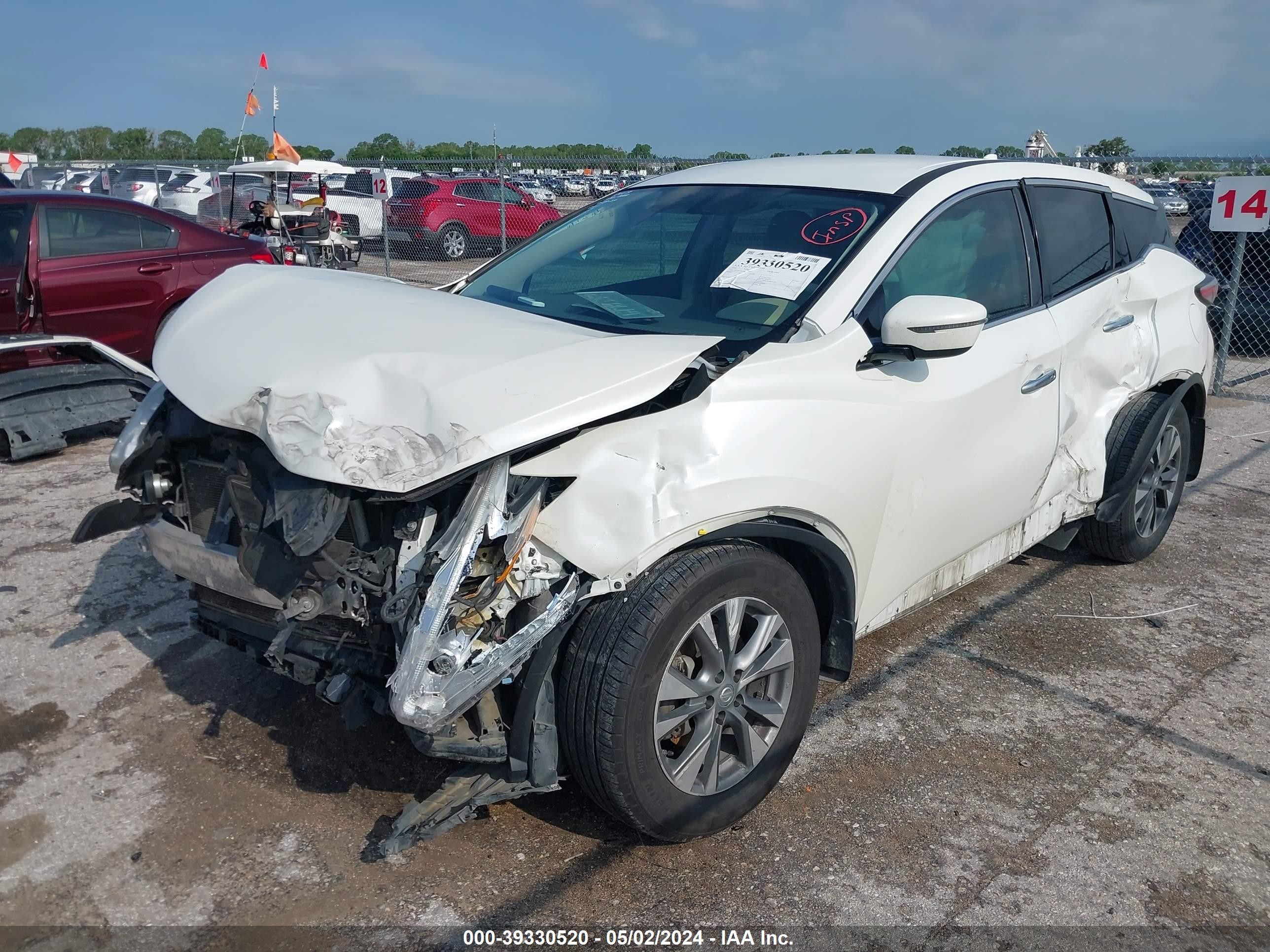 Photo 1 VIN: 5N1AZ2MG0GN169652 - NISSAN MURANO 