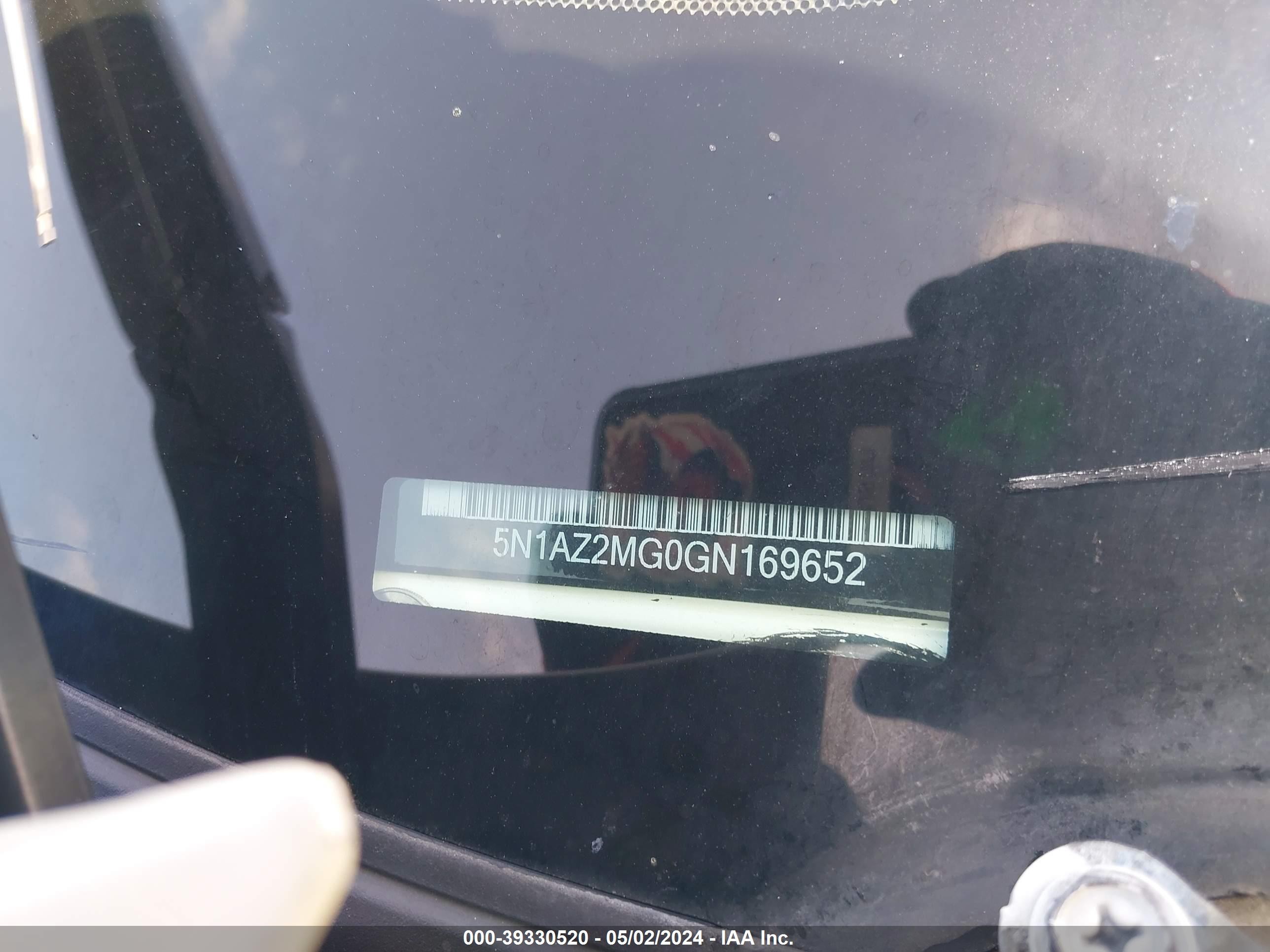 Photo 8 VIN: 5N1AZ2MG0GN169652 - NISSAN MURANO 