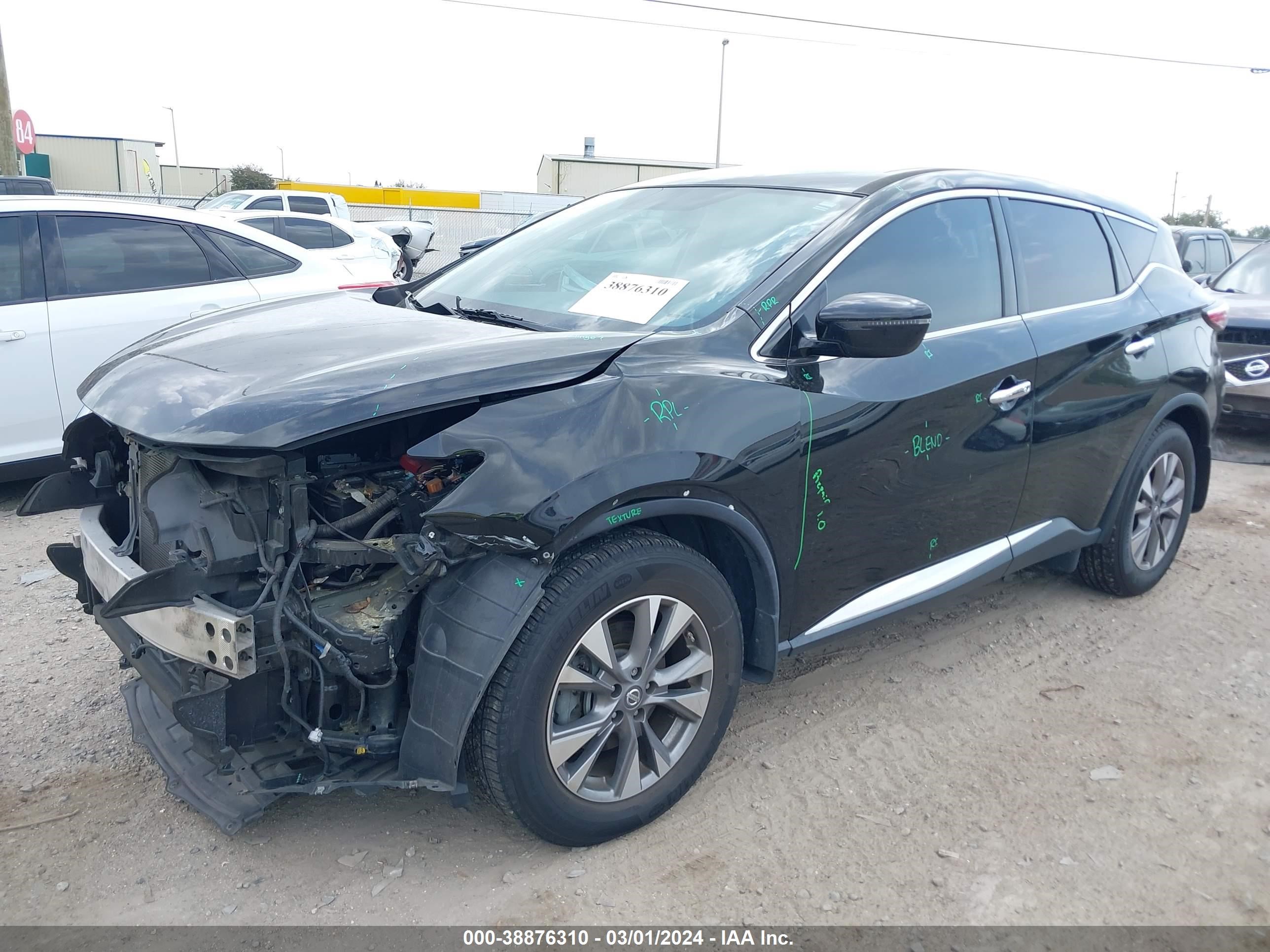 Photo 1 VIN: 5N1AZ2MG0HN186601 - NISSAN MURANO 