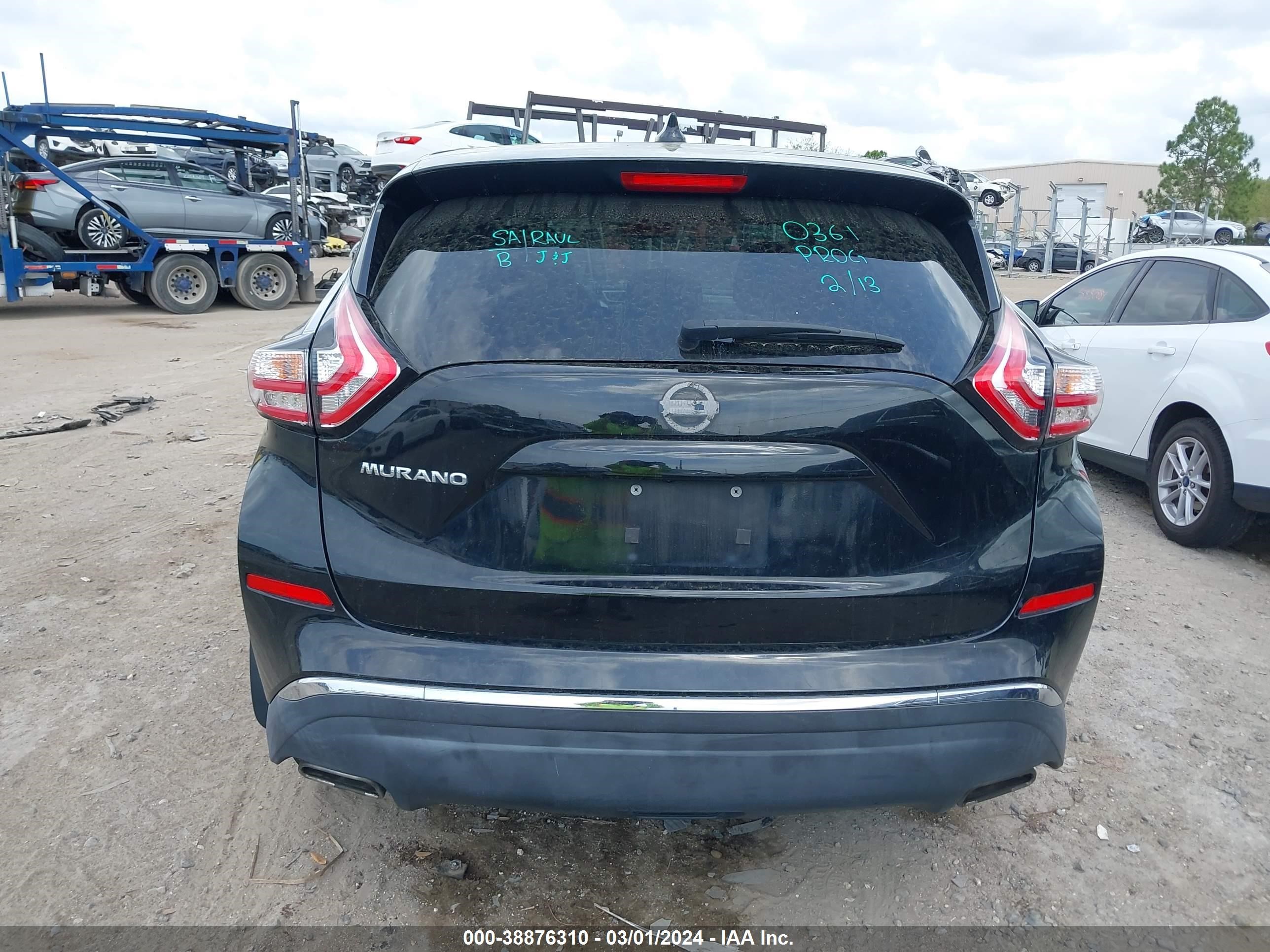 Photo 15 VIN: 5N1AZ2MG0HN186601 - NISSAN MURANO 