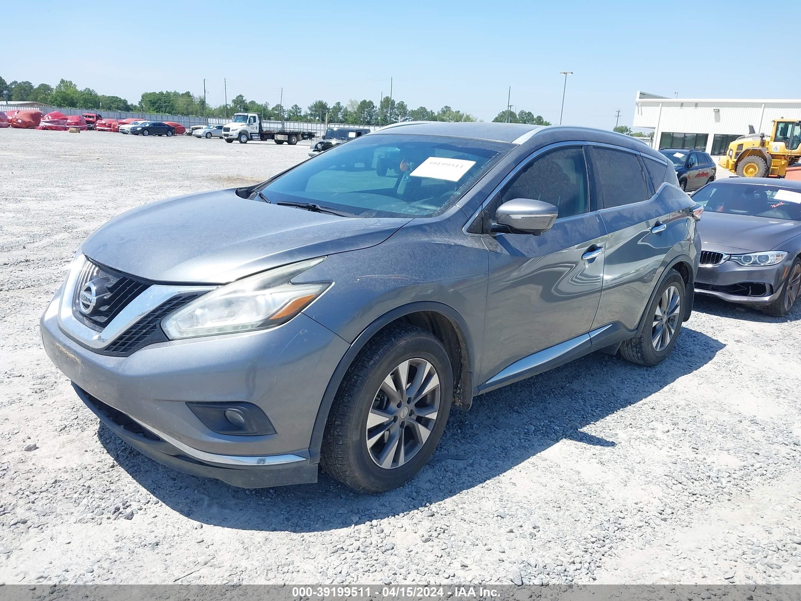 Photo 1 VIN: 5N1AZ2MG1FN206870 - NISSAN MURANO 