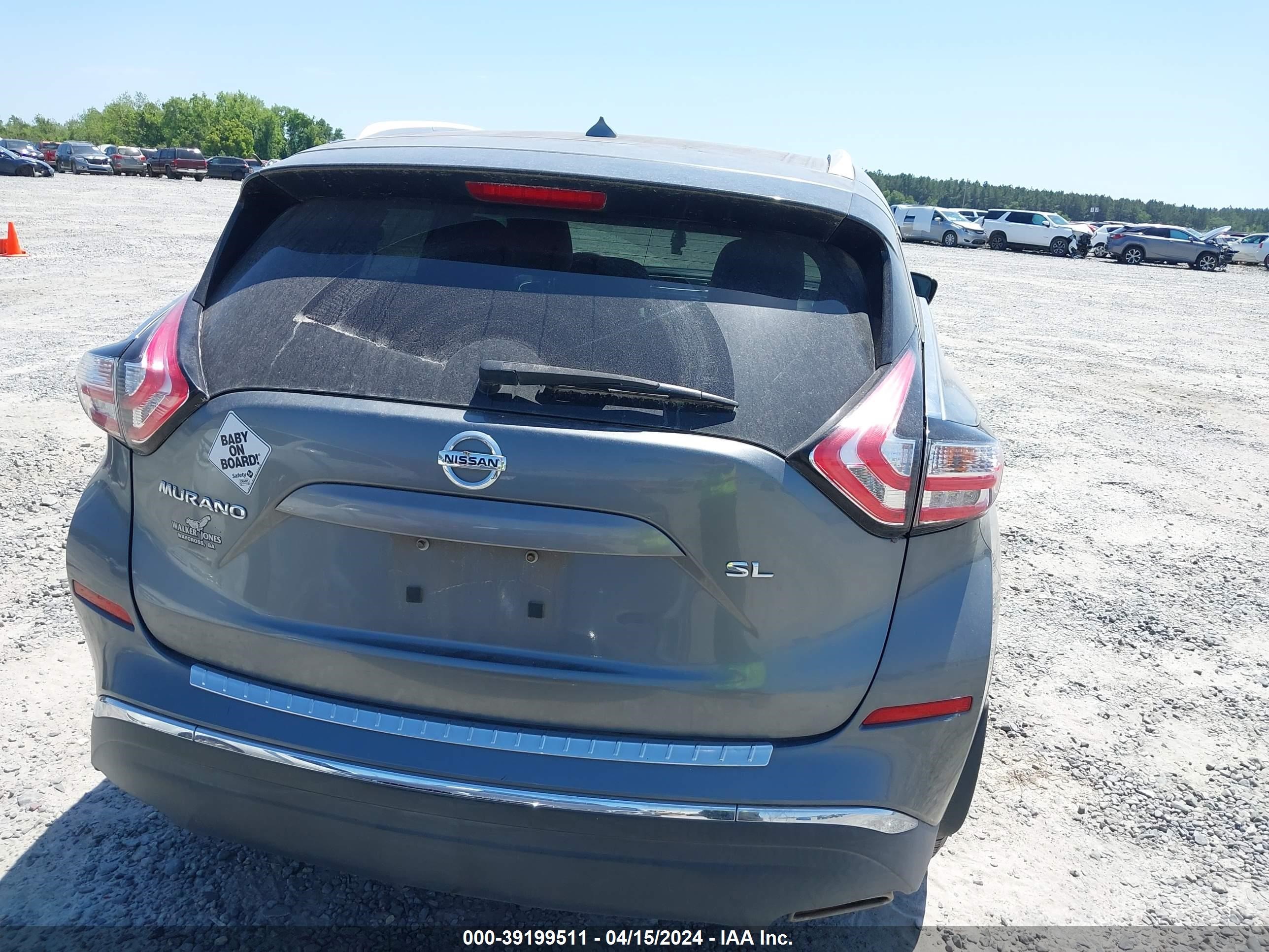 Photo 15 VIN: 5N1AZ2MG1FN206870 - NISSAN MURANO 