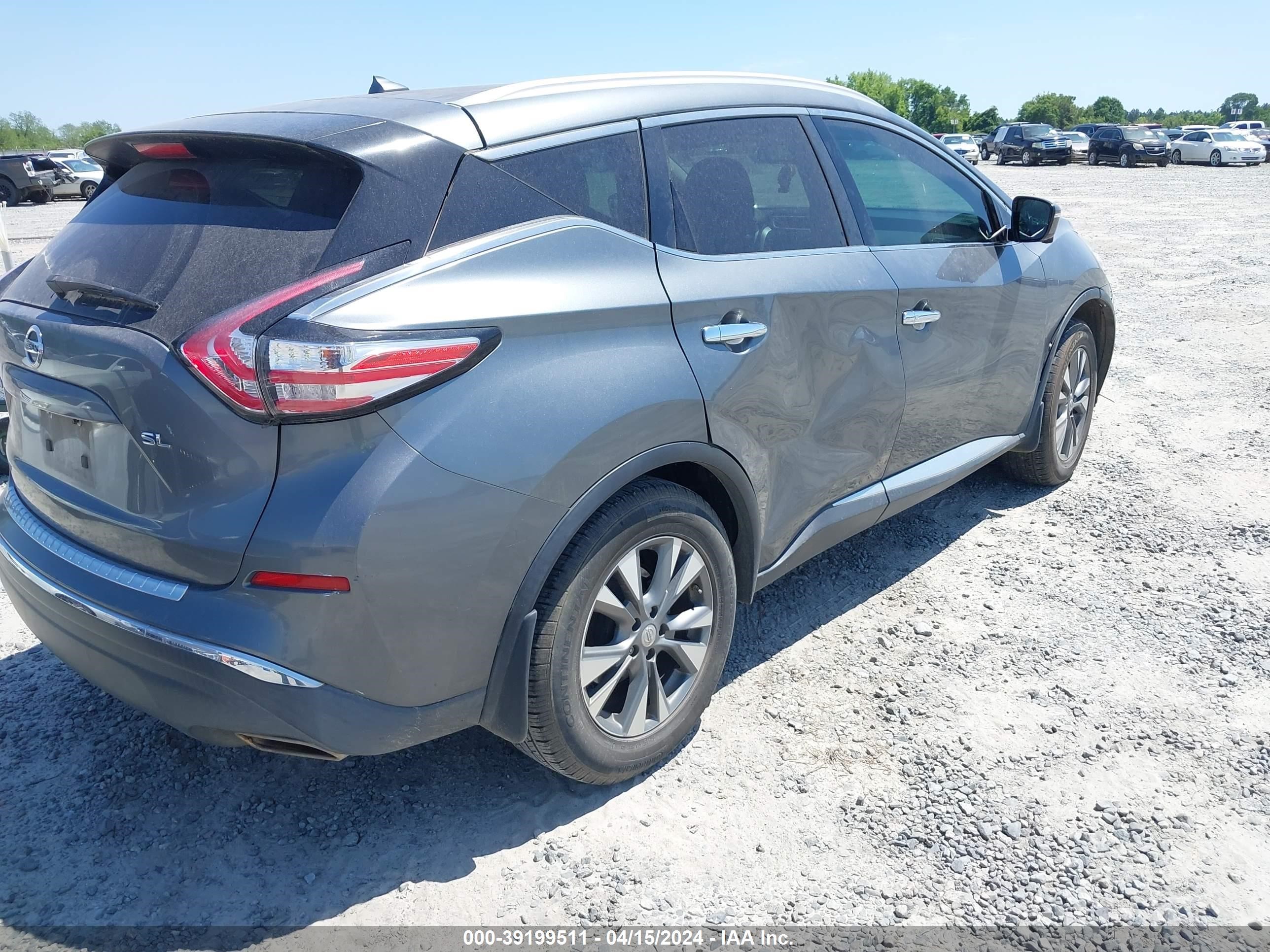 Photo 3 VIN: 5N1AZ2MG1FN206870 - NISSAN MURANO 